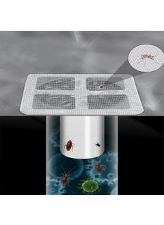 McFarlane McFarlane Disposable Shower Drain Cover Hair Catcher Shower Drain Mesh Stickers, Bathroom, Laundry, Bathtub, Kitchen Shower Drain Floor Sink Strainer Filter Mesh (15)  - Image 3