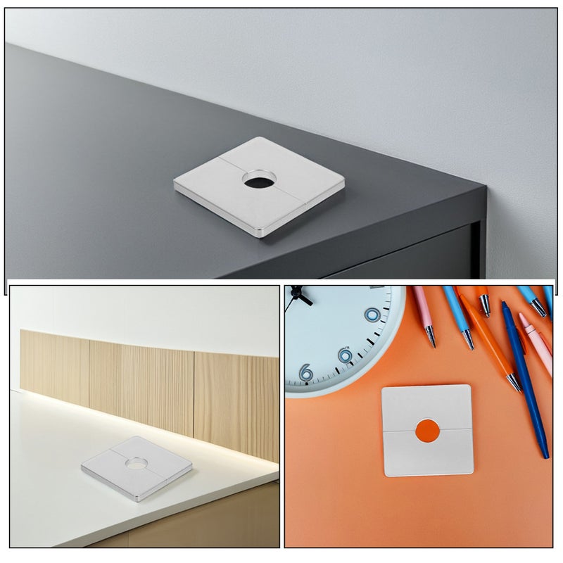 🏠 غطاء فتحة حائط لواصق لإخفاء الأنابيب لتنسيق أنيق من مادة ABS - Image 5