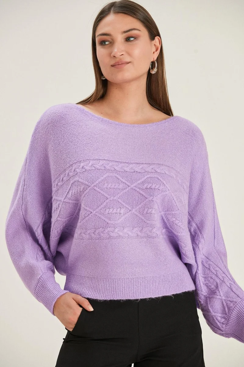 الكسندر جاردي Batwing Sleeve Sweater (B22-5750)