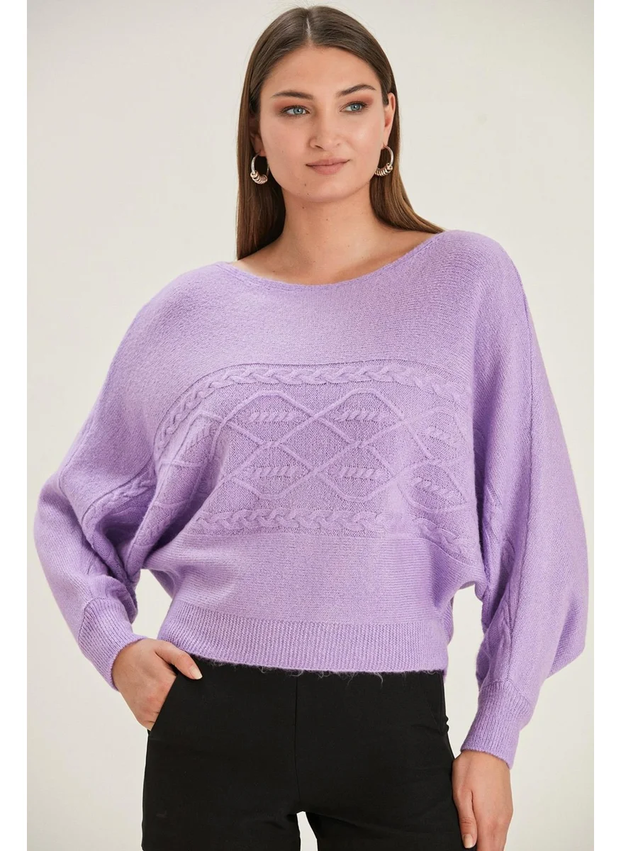 الكسندر جاردي Batwing Sleeve Sweater (B22-5750)