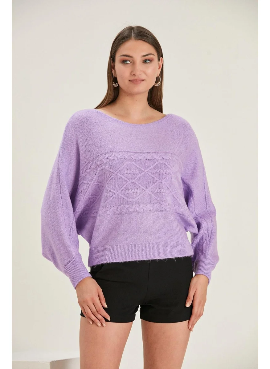 الكسندر جاردي Batwing Sleeve Sweater (B22-5750)