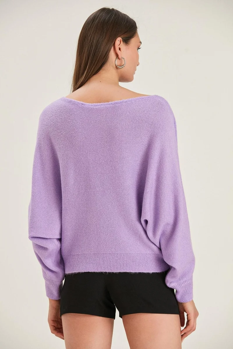 الكسندر جاردي Batwing Sleeve Sweater (B22-5750)