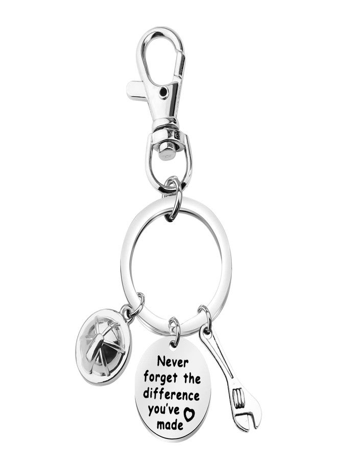 MYOSPARK Ironworker Constructing Working Keychain Gift for Ironworker Lover - Image 2