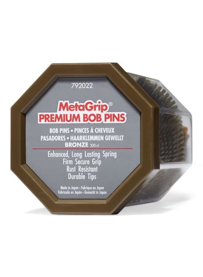 MetaGrip Bronze Premium Bobby Pins Bronze - Image 1