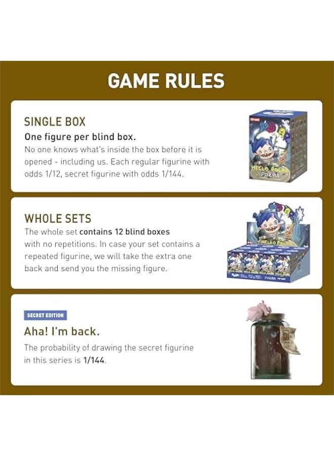 Arabest Hello Polar Season 1 Series - 1PCs Blind Box Figures, Random Design Collectible Toys, Home Decorations, Holiday Birthday Gifts, single box - Image 2
