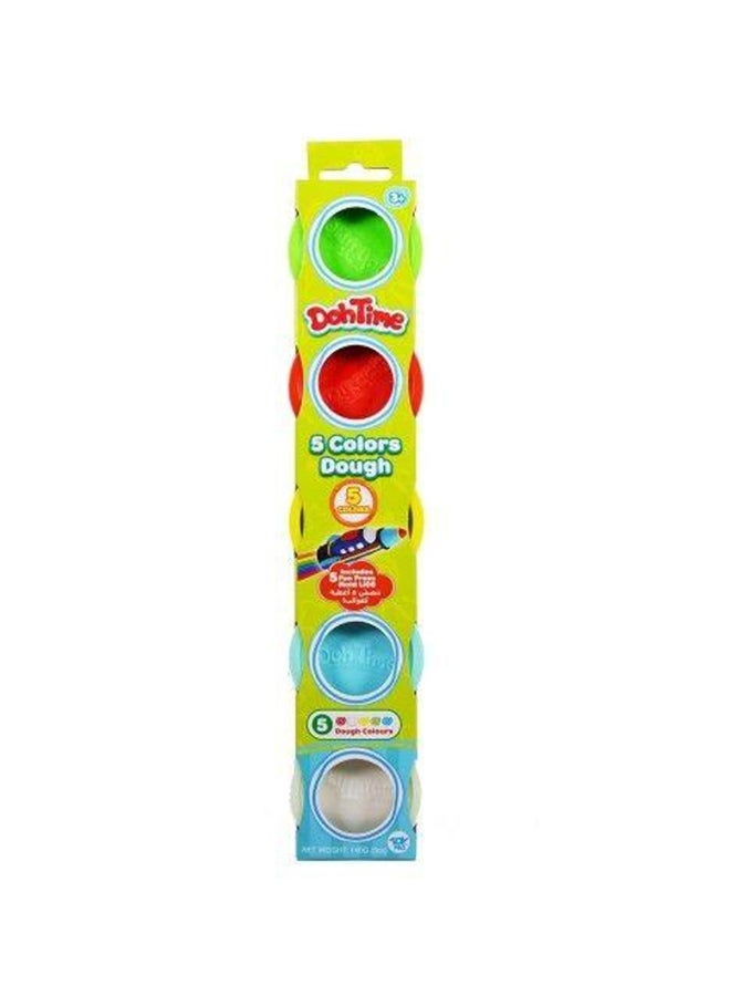 DohTime 5 ألوان من العجين 1 أونصة - Image 1