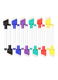 Bonita 12 Pieces Magnetic Dry Erase Markers Whiteboard Erase Marker with Erasers Cap for School and Office, 6 Assorted colors  - Image 1