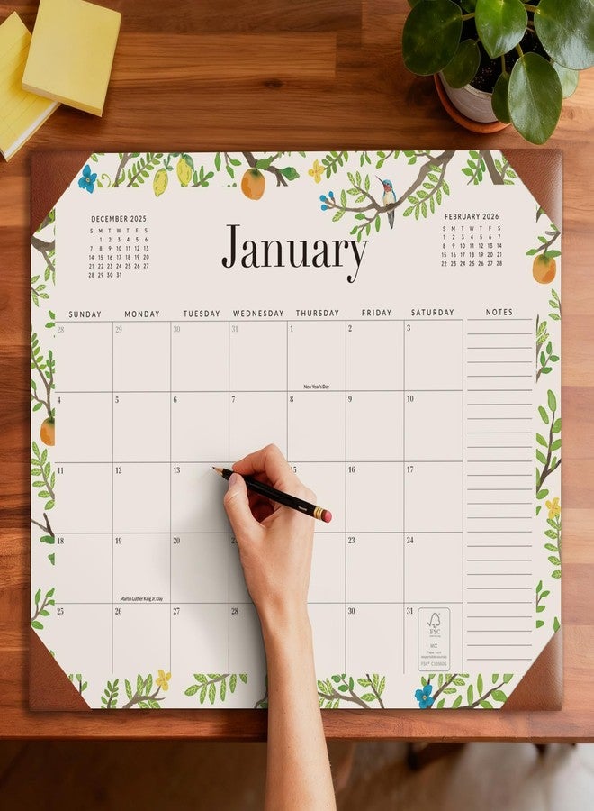 Jotsome Desk Calendar 2026-2027 with Protective Pad, Large Desktop Calendar Pad From January 2026 to June 2027 21x16.5 inch, for Home Office and School, Easy Planning - Image 2
