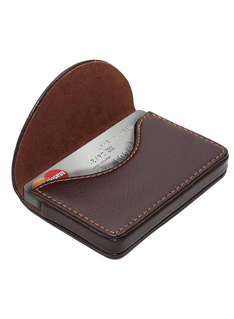NISUN PU Leather Small Pocket Sized Credit Card Holder Wallet  100 X 65 X 14 mm - Image 1