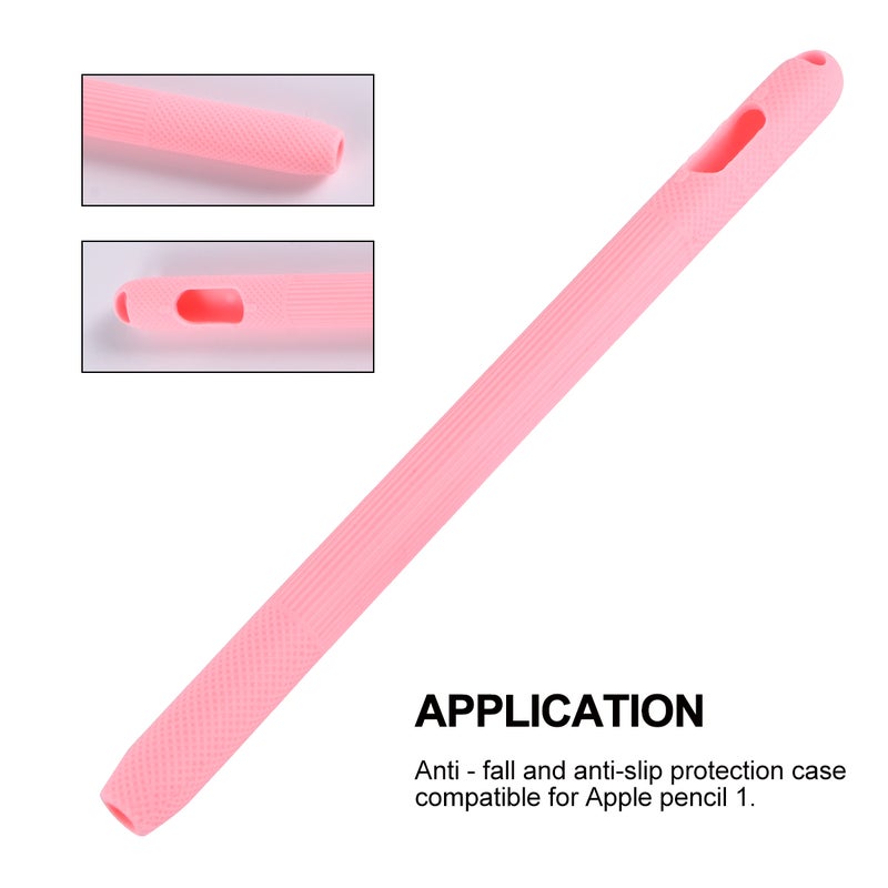 2pcs Silicone Stylus Pencil Protective Case Compatible for Apple Pencil 1 - Image 5