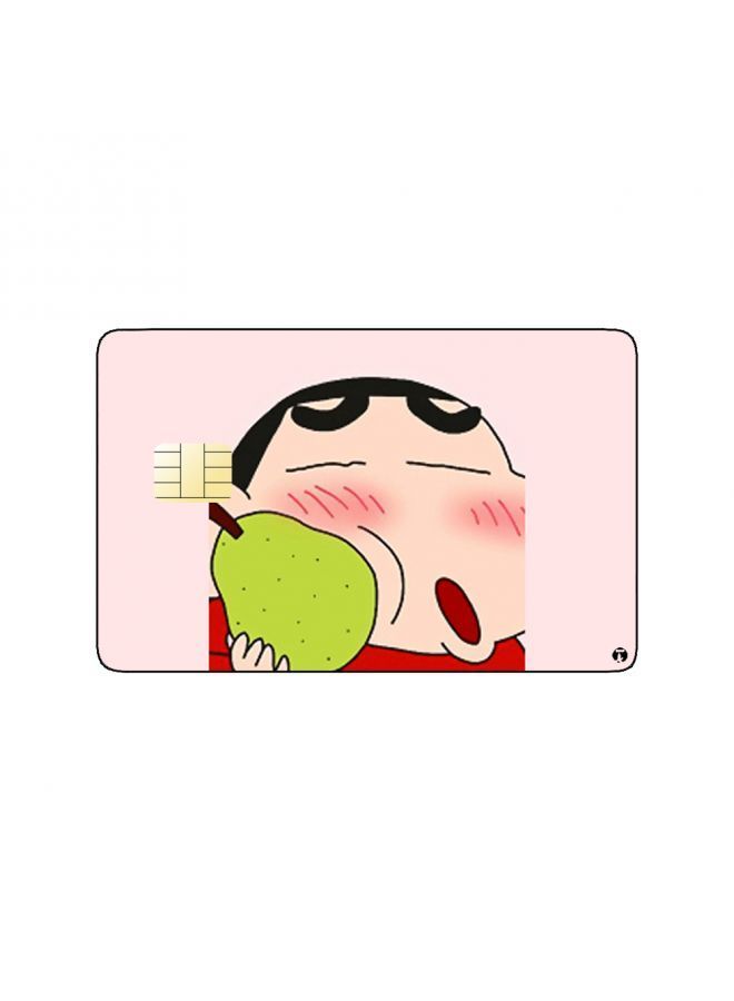 RKN PRINTED BANK CARD STICKER Shinnosuke From Crayon Shin Chan Anime - Image 2