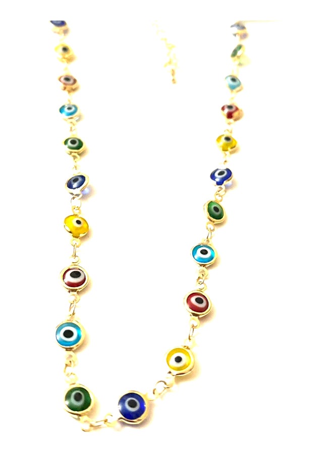 Colorful Eyes Necklace