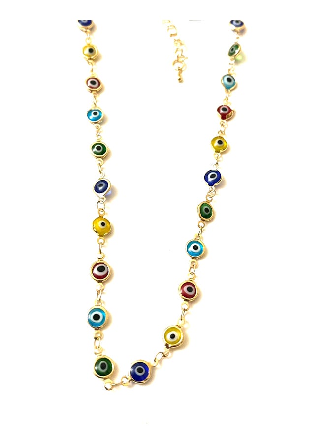 Colorful Eyes Necklace