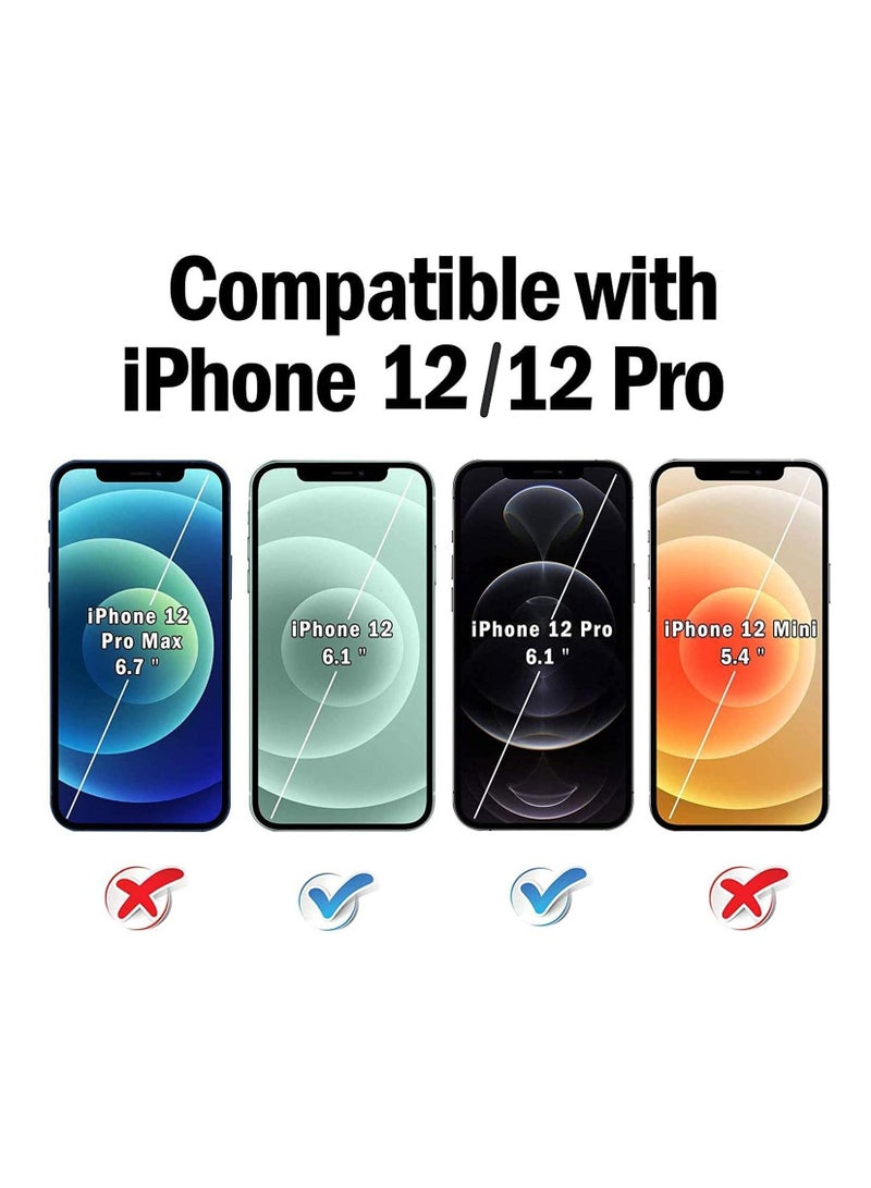 shAyzee Screen Protector for iPhone 12 Pro and iPhone 12 Tempered Glass 9H Hardness Bubble Free Easy to Install - Image 2