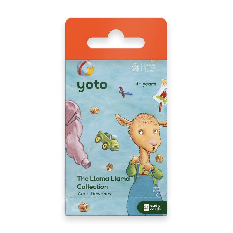 Yoto The Llama Llama Collection by Anna Dewdney â€“ 10 Kids Audio Cards for Use with Player & Mini All-in-1 Audio Device, Screen-Free Listening with Fun Playtime, Bedtime & Travel Stories, Ages 2+ - Image 1