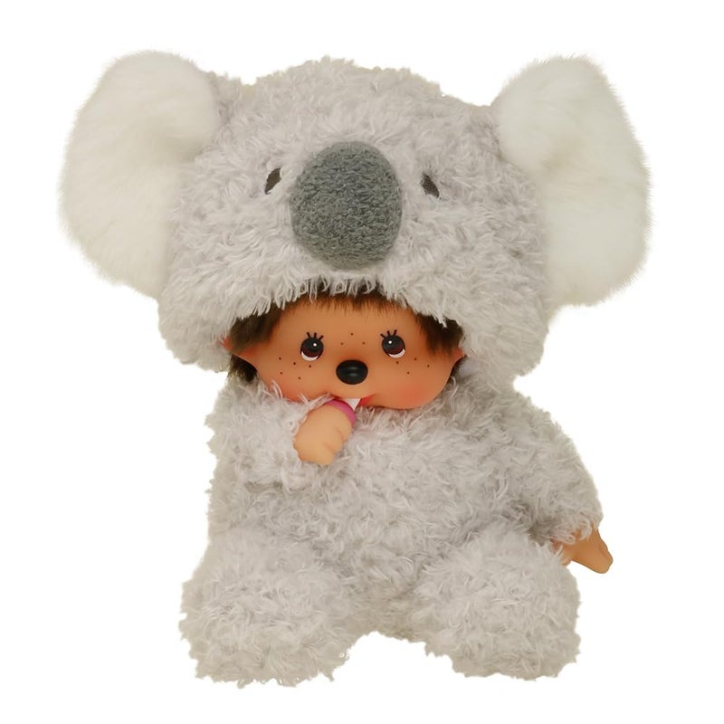 Bandai - Monchhichi - Monchhichi Koala Soft Toy - 80s Iconic Monkey Plush - Soft Plush 20 cm for Children and Adults - Children's Toy 2 Years and Above - SE245772 - Image 3