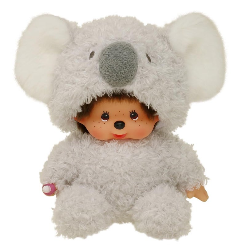 Bandai - Monchhichi - Monchhichi Koala Soft Toy - 80s Iconic Monkey Plush - Soft Plush 20 cm for Children and Adults - Children's Toy 2 Years and Above - SE245772 - Image 2