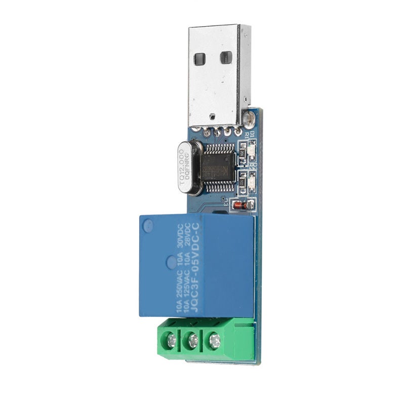 وحدة ترحيل USB MCU تحكم ذكي من الكمبيوتر عبر USB مفتاح تبديل مع وضع النبض أو القفل الذاتي - Image 3
