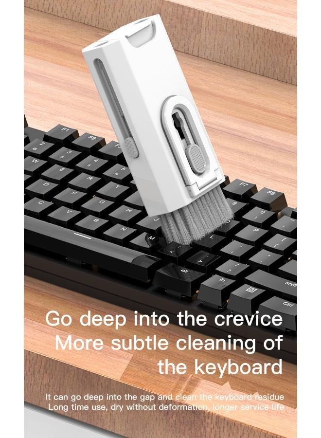Necomi 8-in-1 Electronic Cleaner Kit, Keyboard Cleaner kit, Portable Multifunctional Cleaning Tool for PC Monitor/Earbud/Cell Phone/Laptop/Computer/Bluetooth Earphones(White) - Image 4