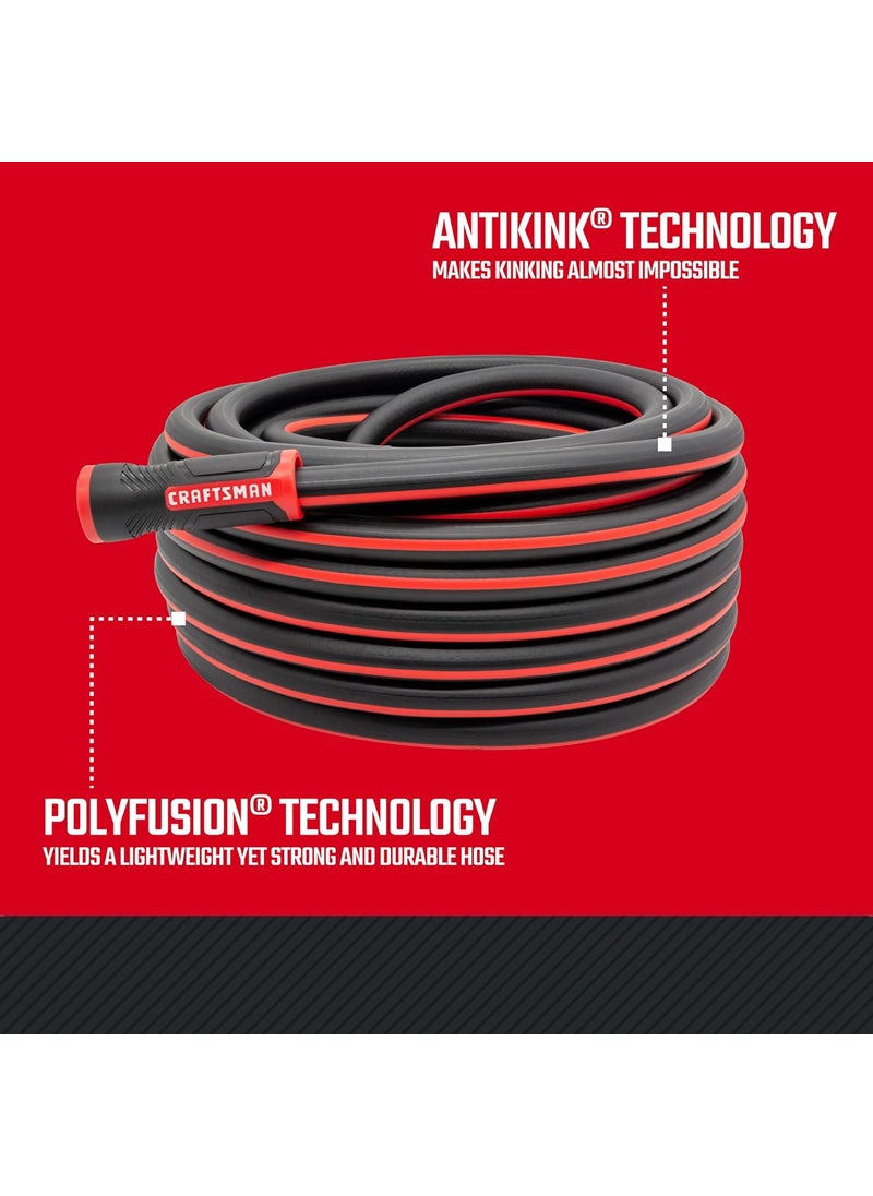 CRAFTSMAN Craftsman 58 in D X 50 ft L Heavy Duty Professional Grade Garden Hose  - Image 2