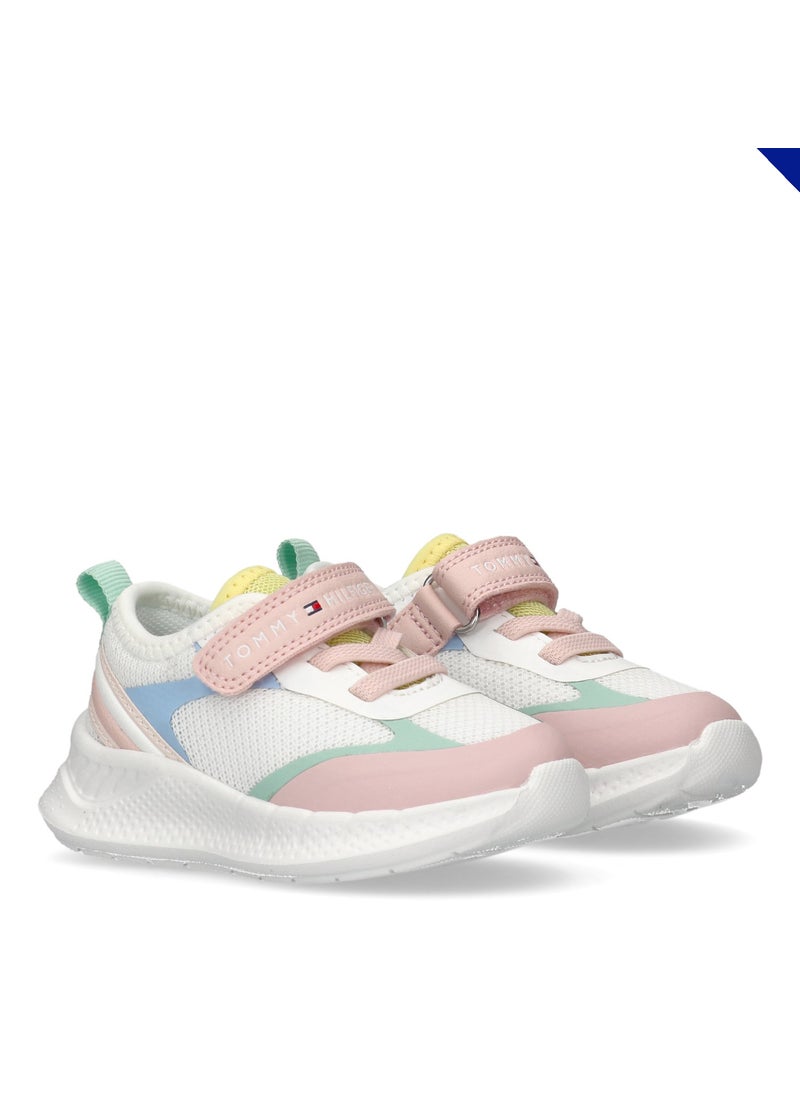 TOMMY HILFIGER - Kids Low Top Velcro Sneakers - Image 1