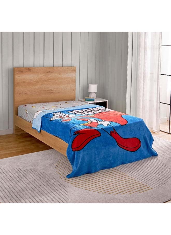 Home Box Looney Tunes Flannel Twin Blanket 200 x 150 cm  - Image 1