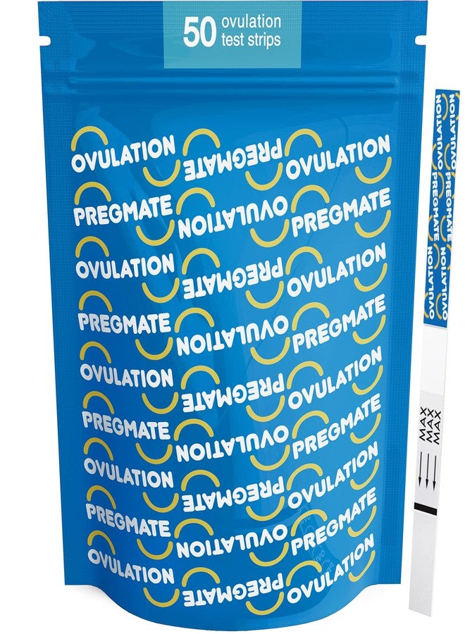 Pregmate 50 Ovulation Test Strips with Numerical LH Result Quantitative Predictor Kit (50 Count) - Image 2