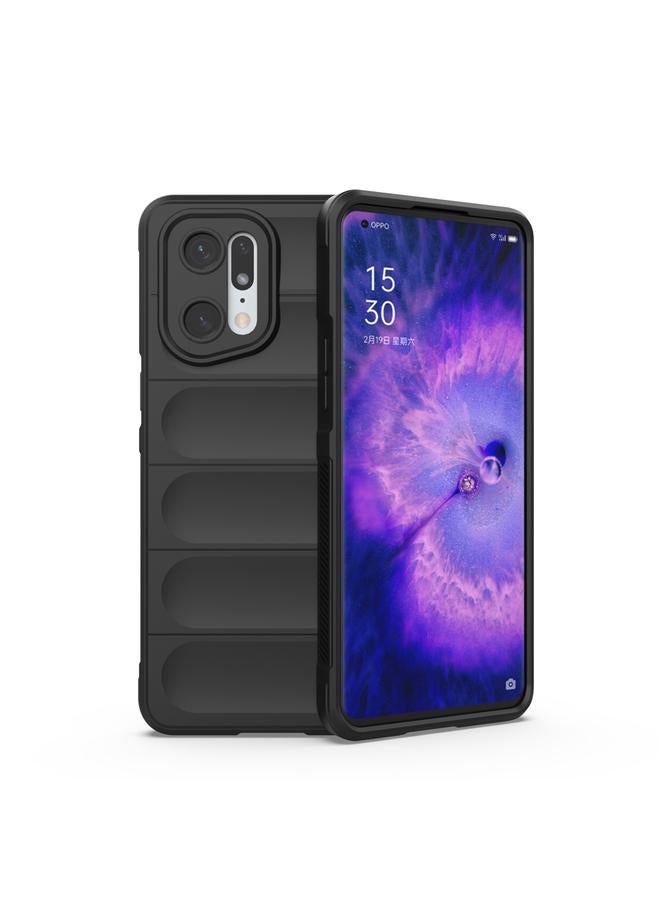 اس-توب جراب لهاتف OPPO Find X5 Pro Magic Shield TPU + جراب هاتف من الفلانيل - Image 1