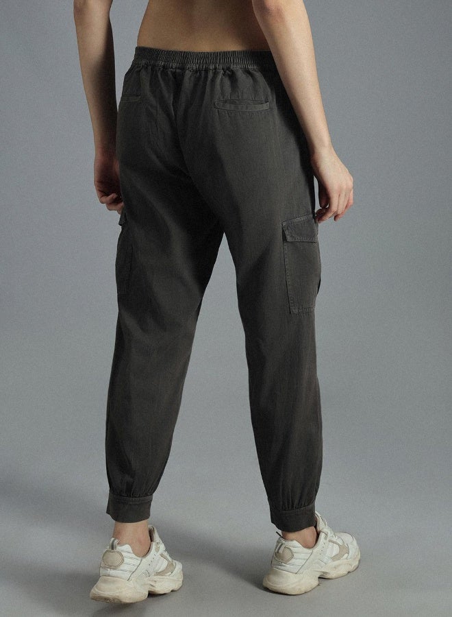 HIGH STAR Women's Grey Trousers - Comfortable and Stylish Everyday Wear - Image 5