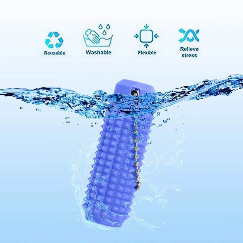 XNJAMG Little Ouchies Fidget Toys,Pain Stim Fidget Toy Reduce Stress for Adults,Anxiety Relief Pain Stim,Spiky Fidget Keychain for Anxiety and Stress Reduction,Novelty Gifts for Friends 1PCS - Image 3