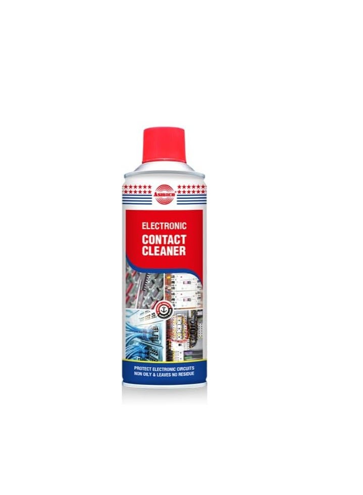 Asmaco smaco Electronic Contact Cleaner Spray- Non Oily-Removes dirt, dust carbon, light oils-Leaves No Residue-400ml - Image 1