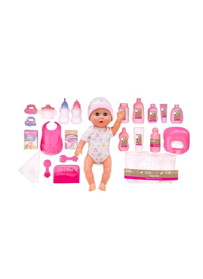 dolls world - طقم ألعاب بوني من شرب وبلل - Image 1