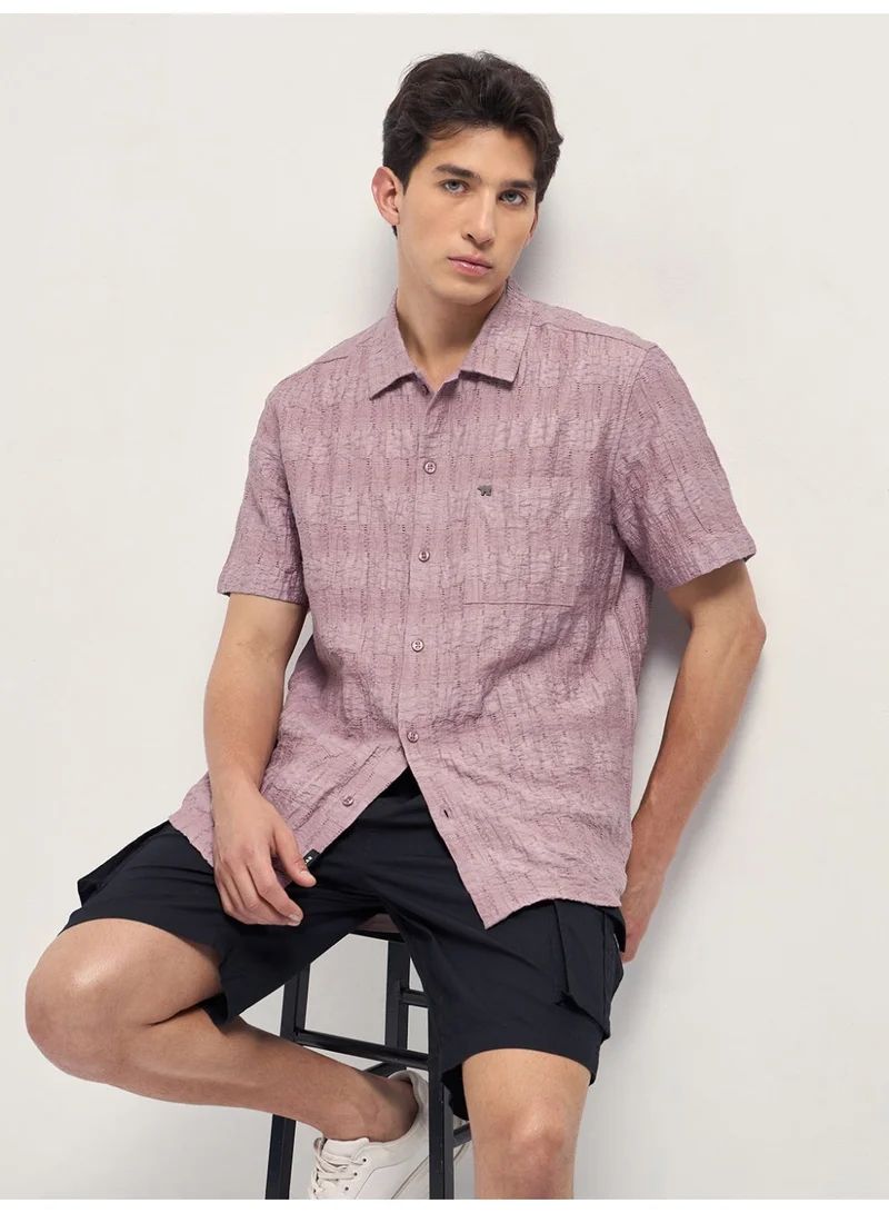 The Bear House  Men’s Classic Short Sleeve Casual Shirt – Lightweight, Breathable, and Designed for a Smart Yet Easygoing Look All Day Long for Men | Best Price UAE
