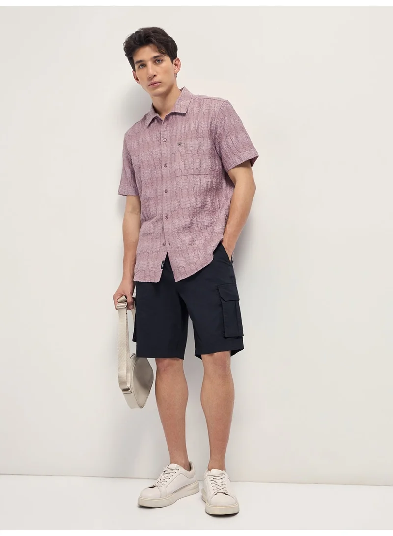 The Bear House  Men’s Classic Short Sleeve Casual Shirt – Lightweight, Breathable, and Designed for a Smart Yet Easygoing Look All Day Long for Men | Best Price UAE