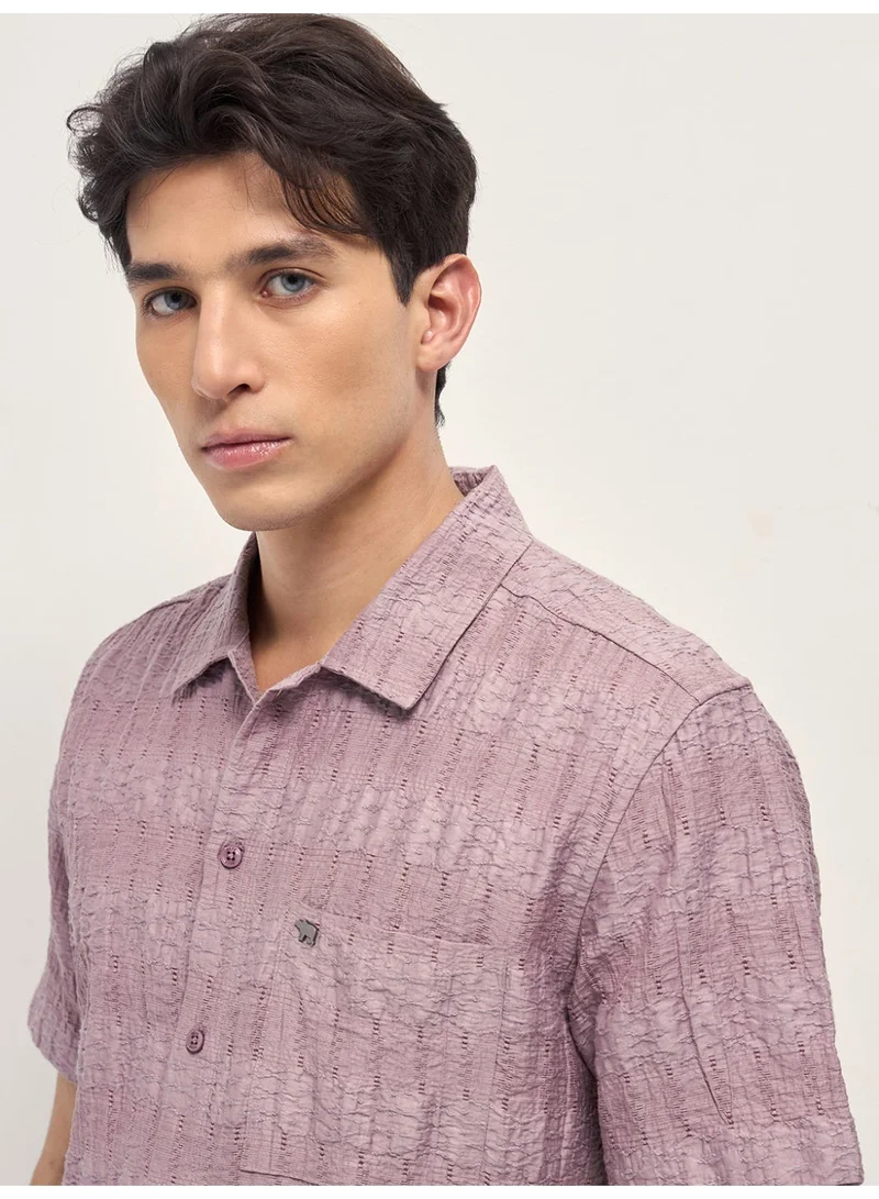 The Bear House  Men’s Classic Short Sleeve Casual Shirt – Lightweight, Breathable, and Designed for a Smart Yet Easygoing Look All Day Long for Men | Best Price UAE