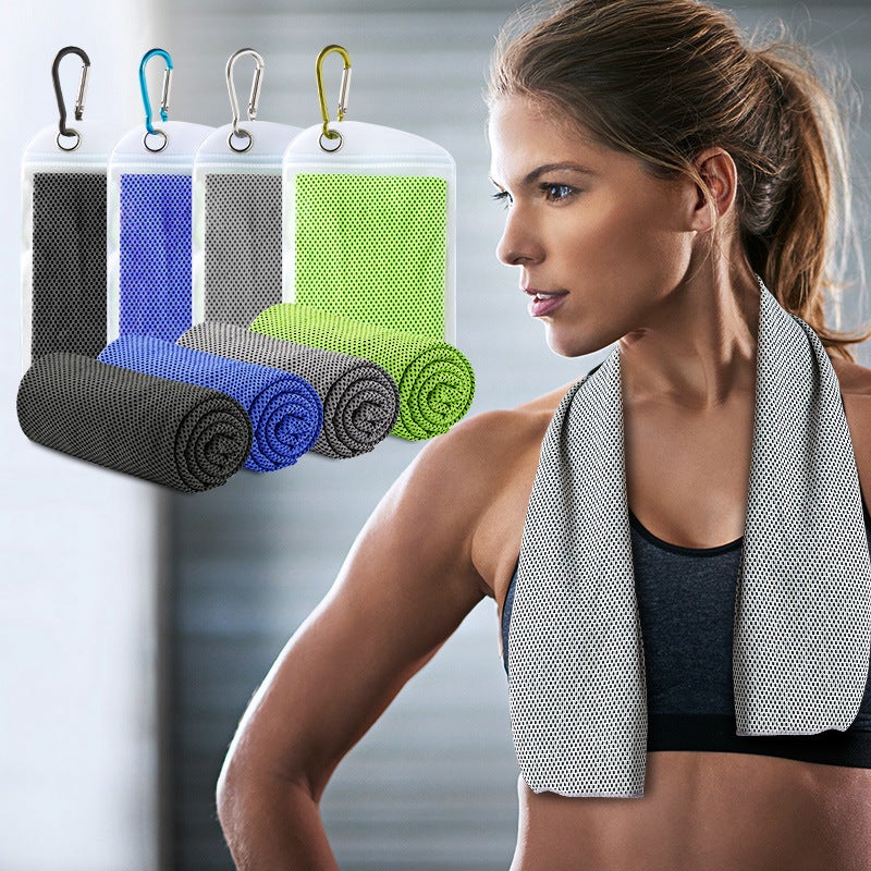 Cooling Sports Towel Quick Dry Breathable Outdoor Fitness Yoga Towel - Image 3