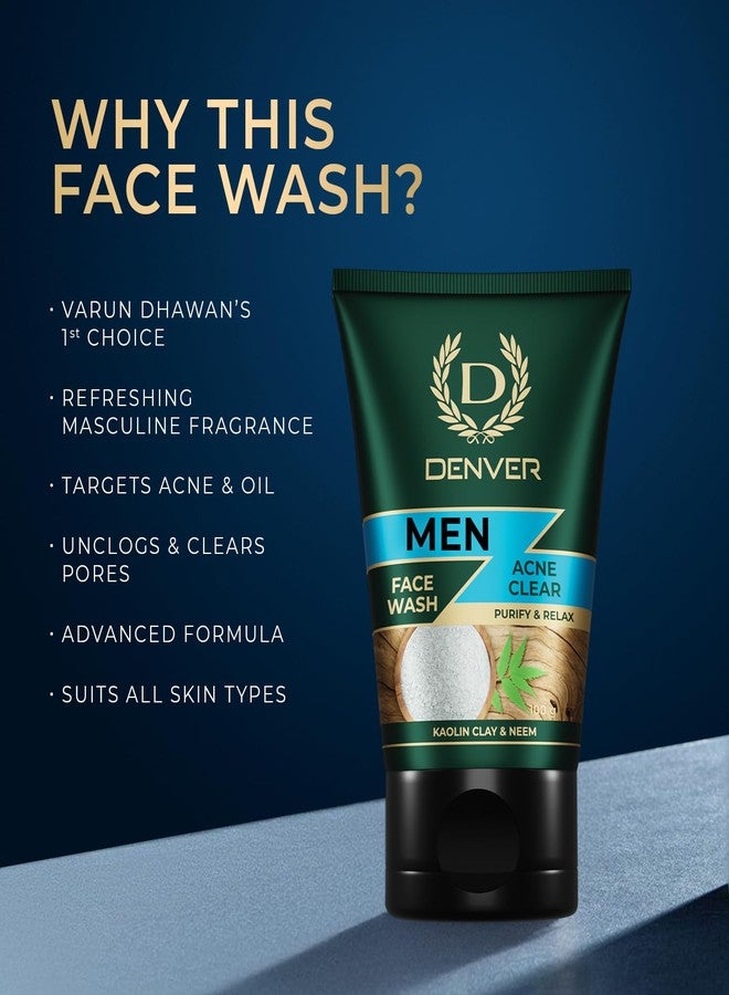 Denver Acne Clear 100 gm Each Face wash (Pack of 3) - Image 5