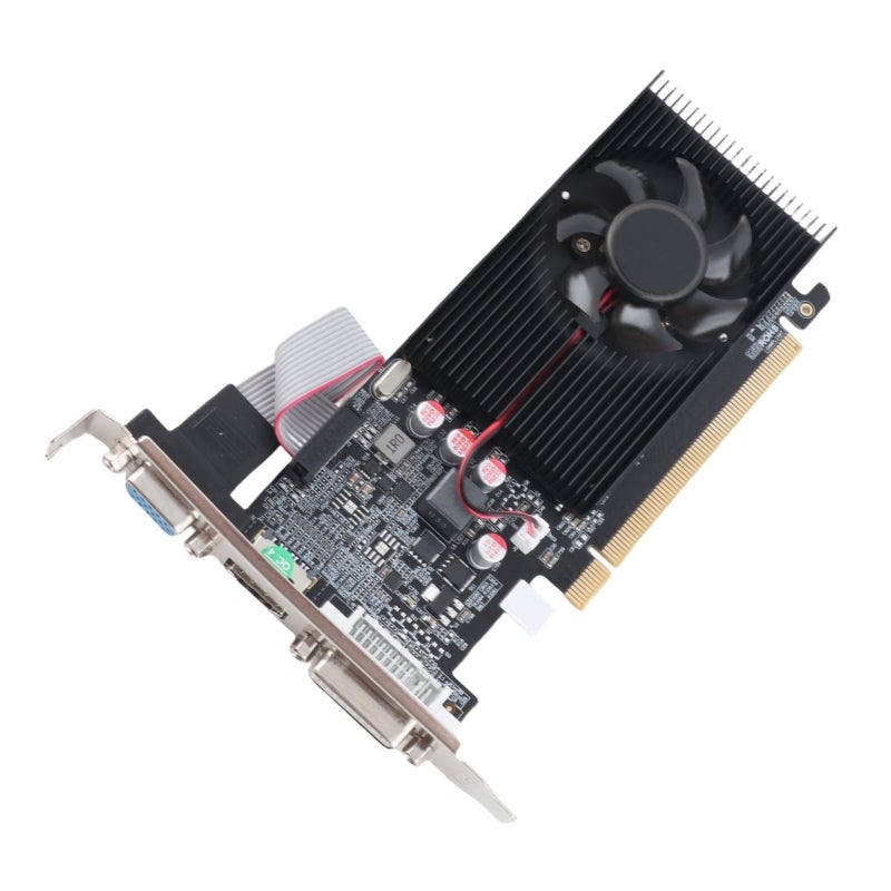 اتش دي ام اي بطاقة رسوميات 2GB DDR3 - تردد النواة 700MHz - تردد الذاكرة 1200MHz - منفذ PCI Express 2.0 16X - التوصيل والتشغيل - 64 بت - دقة 2560X1600 - DirectX 11 للألعاب والمكتب والحاسوب الشخصي - Image 3