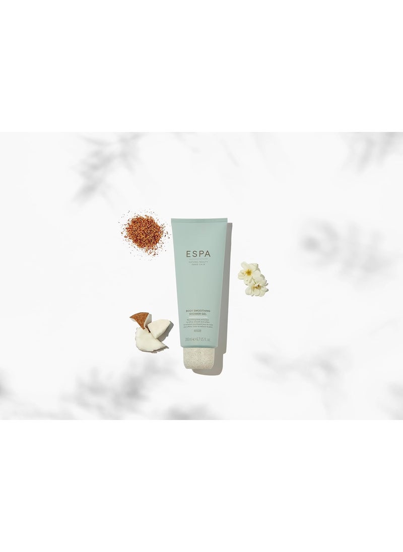 ESPA ESPA  Body Smoothing Shower Gel  200ml  Nourishing Exfoliator  - Image 3