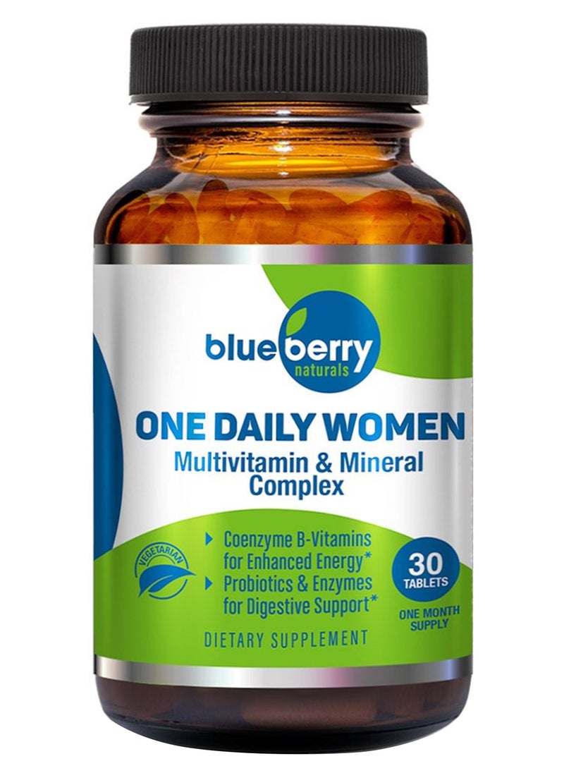 blueberry NATURALS - Blueberry Naturals One Daily Women Tablets 30's - Image 1