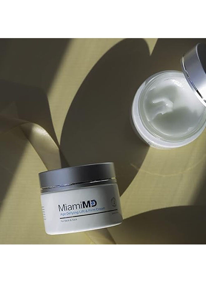 MiamiMD Age Defying Lifting and Firming Cream 50ml, Anti Aging, Wrinkle Reducer and Hydrating Moisturizer for Smooth, Radiant Skin, Tightening Cream for Face and Neck - Image 4