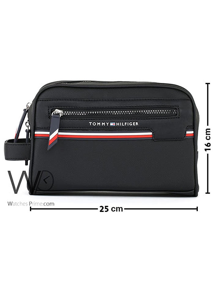 Tommy Hilfiger Plus Tommy Hilfiger Black Handbag For Men Gift Box  - Image 3
