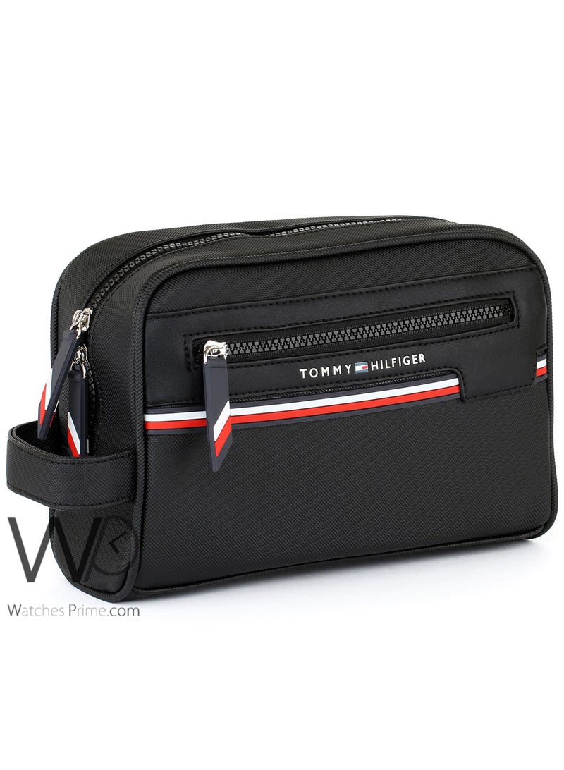 Tommy Hilfiger Plus Tommy Hilfiger Black Handbag For Men Gift Box  - Image 4