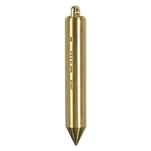 Lufkin Crescent Lufkin 20 oz. Inage Solid Brass Cylindrical Plumb Bob - TT590N , Black - Image 1