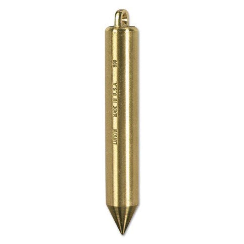 Lufkin Crescent Lufkin 20 oz. Inage Solid Brass Cylindrical Plumb Bob - TT590N , Black - Image 4