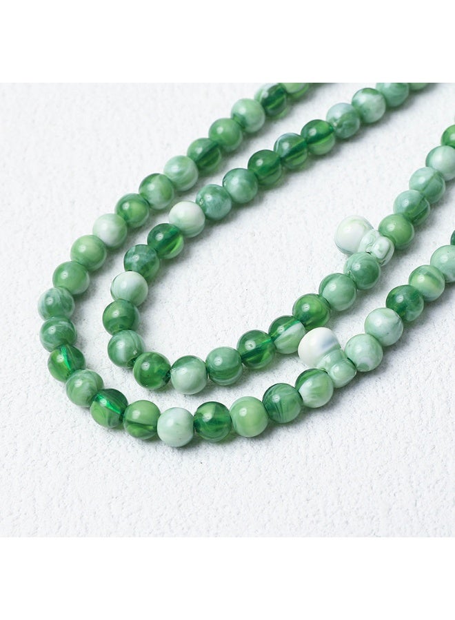 NIBEMINENT 99 Muslim Prayer Beads Green/6mm 