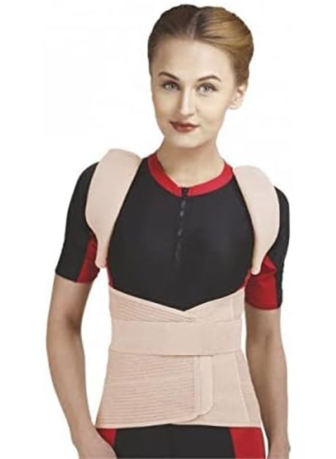 Posture Corrector Back Support Belt, Medium Size, Durable ABS Material for Spine Alignment, Daily Use for Improving Posture and Reducing Back Strain - Image 2