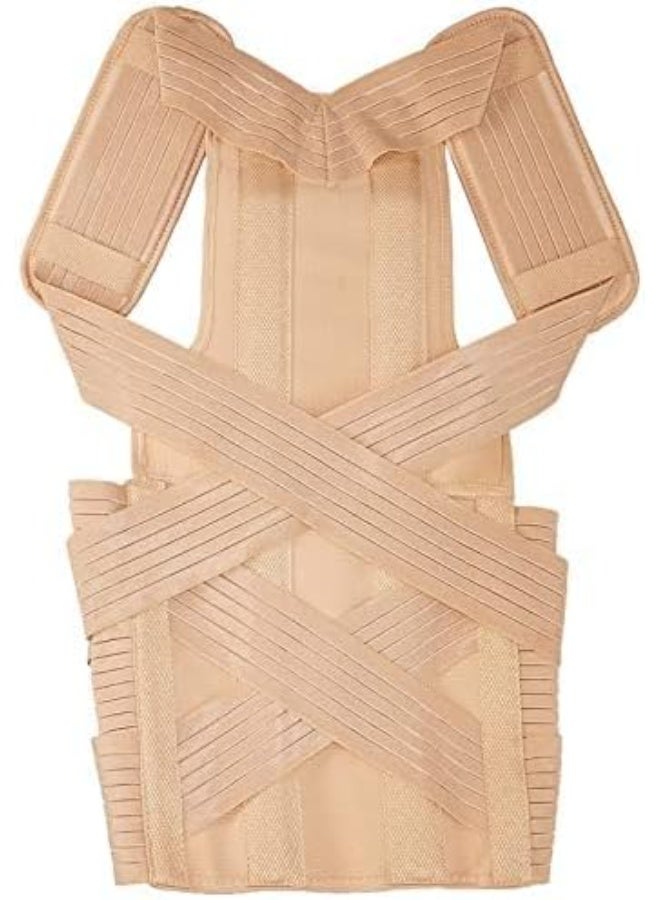 Posture Corrector Back Support Belt, Medium Size, Durable ABS Material for Spine Alignment, Daily Use for Improving Posture and Reducing Back Strain - Image 4