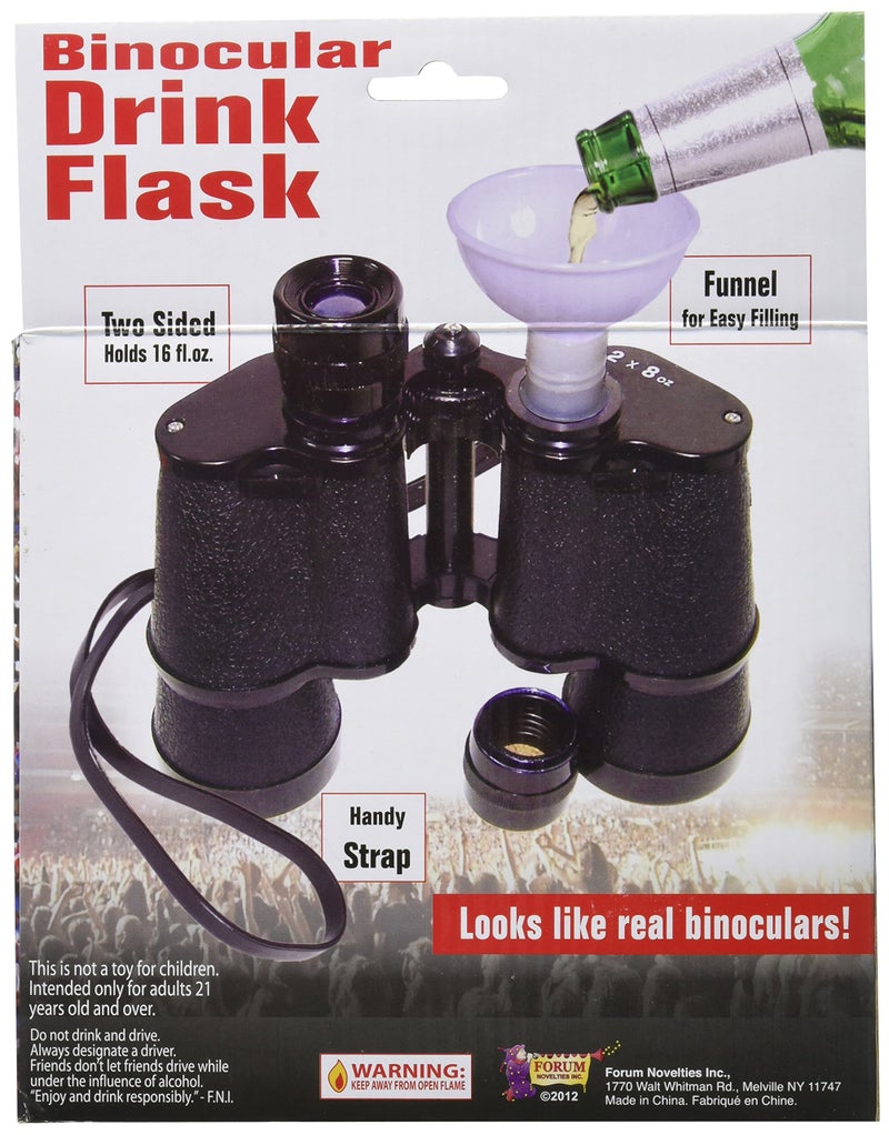 Forum Novelties 52943 Double Sided Binocular Flask - Image 3