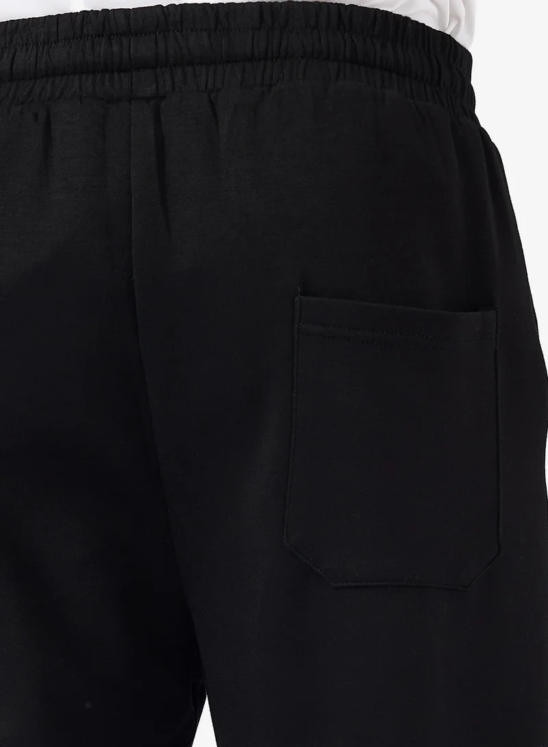 Seventy Five Basics Relaxed Fit Emblem Joggers